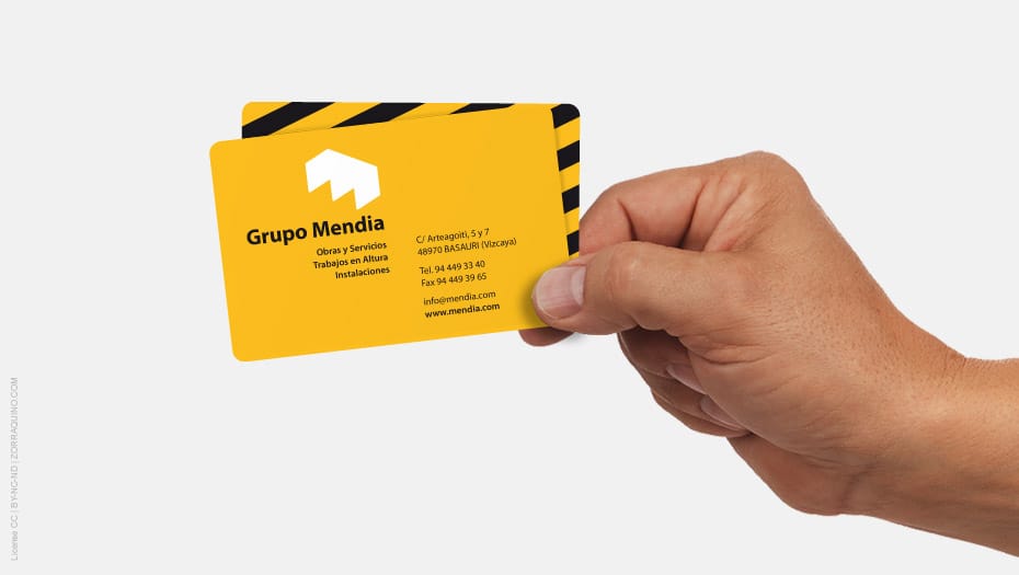 Diseño tarjetas de visita Bilbao