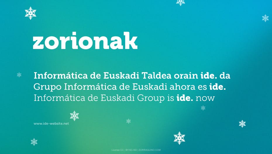 Diseño Felicitación de Navidad Online IDE