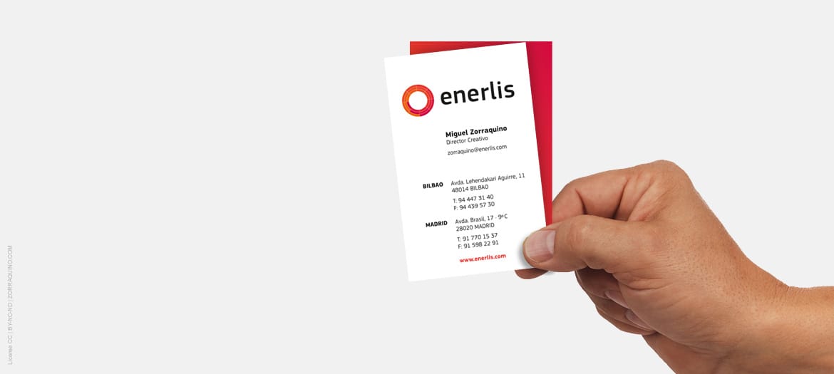 Diseño Tarjetas Vista Enerlis Smart Energy