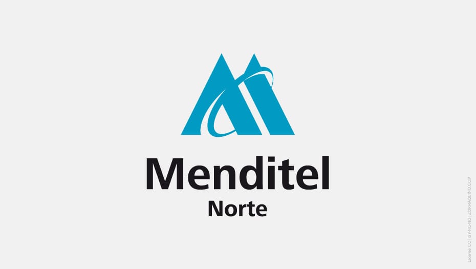Diseño Logotipo Menditel Norte