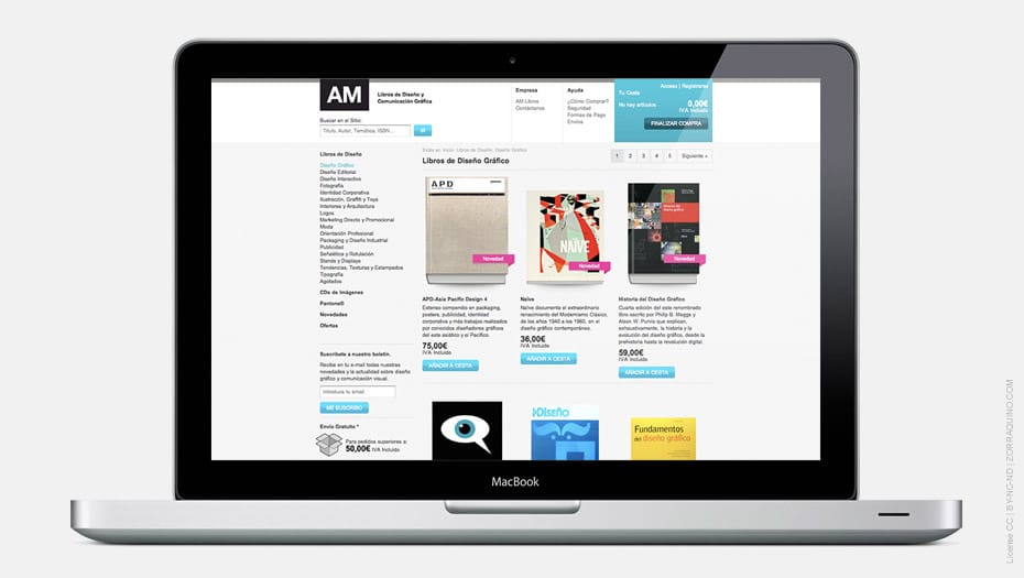 Tienda Online AM Libros