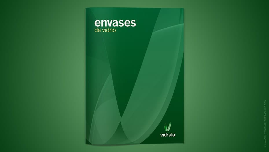Diseño Cubierta Catálogo Corporativo Vidrala