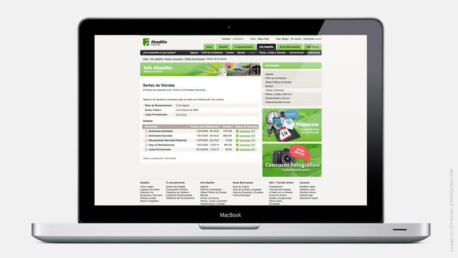 Portal Web Ayuntamiento de Abadiño