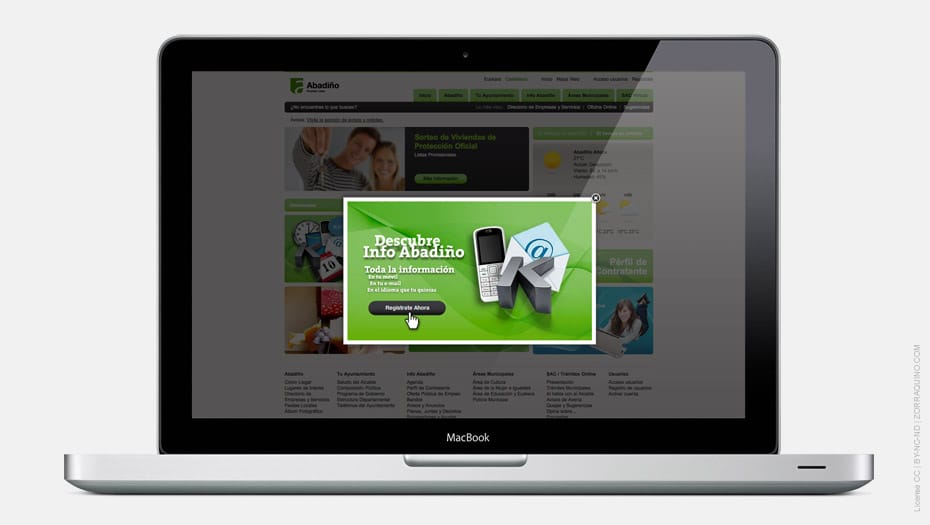 Campaña Página Web Ayuntamiento de Abadiño