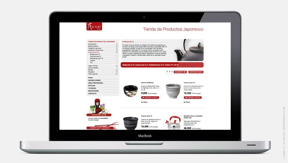 Tienda Online Akari Design