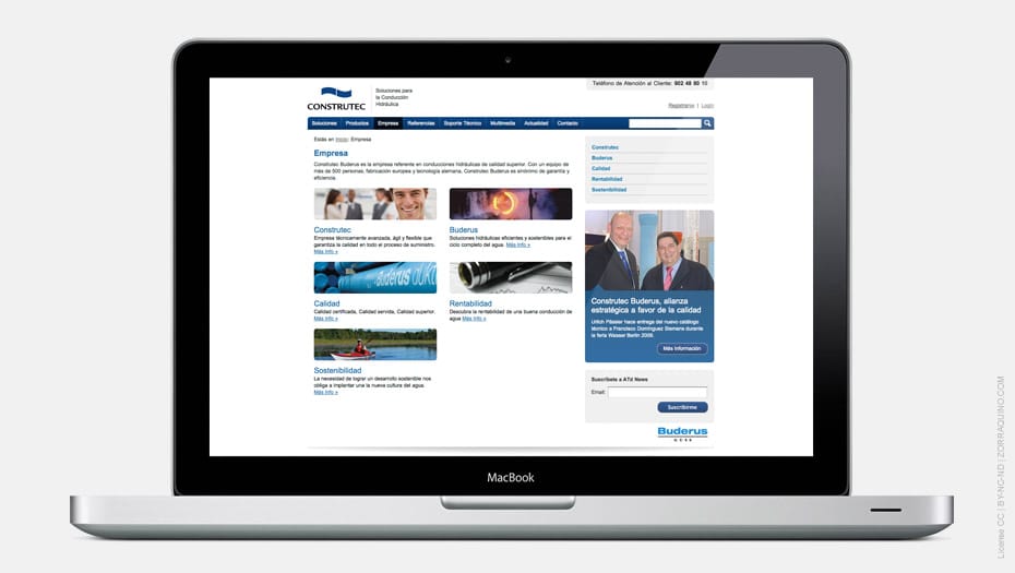 Portal Web Construtec