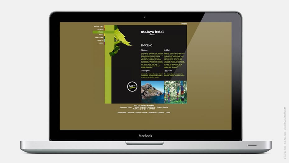 Desarrollo Web Atalaya Hotel