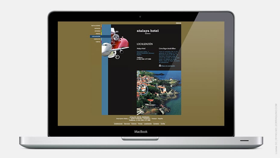 Diseño Web Atalaya Hotel
