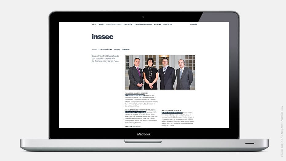 Desarrollo Web INSSEC