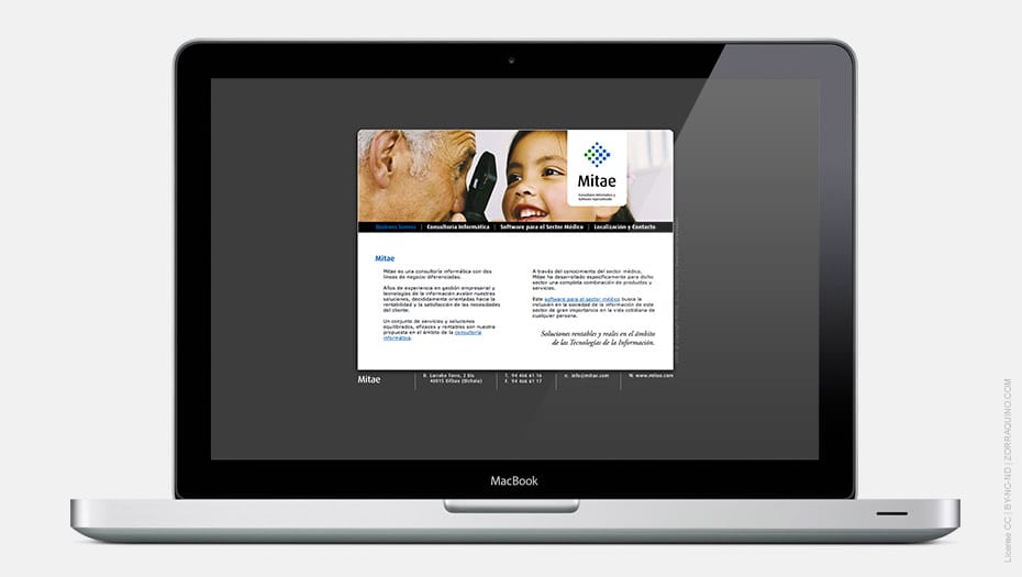 Diseño Página Web Mitae