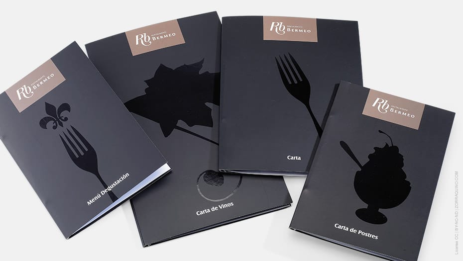 Diseño Cartas Restaurantes Bilbao