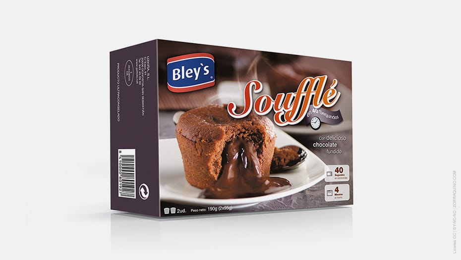 Diseño Pack Soufflé Geltoki