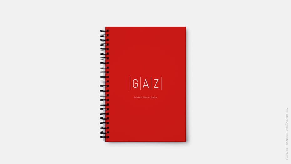 Diseño de Block de Notas GAZ Arquitectos