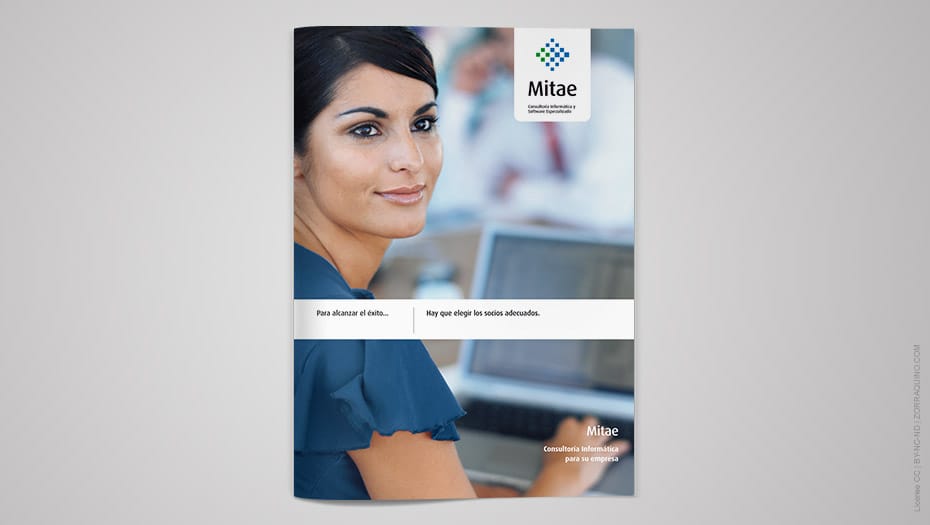 Diseño catálogo corporativo Mitae
